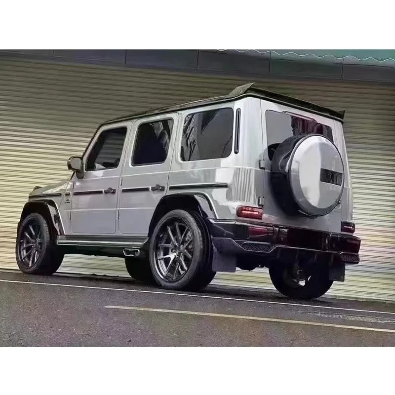 High Quality Fast Delivery Sale Price Dry Carbon Fiber Benz W464 G63 Upgrade Topcar Style Front Lip Body Kits for